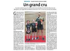 Article de presse - Tournoi Interne 2016
